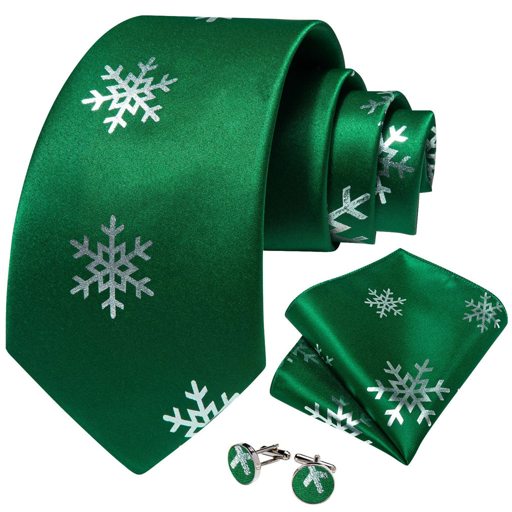 GentCrest Green Novelty Tie Hanky Cufflinks Set - Image 2