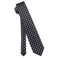 GentCrest Black Novelty Tie Hanky Cufflinks Set - Image 1
