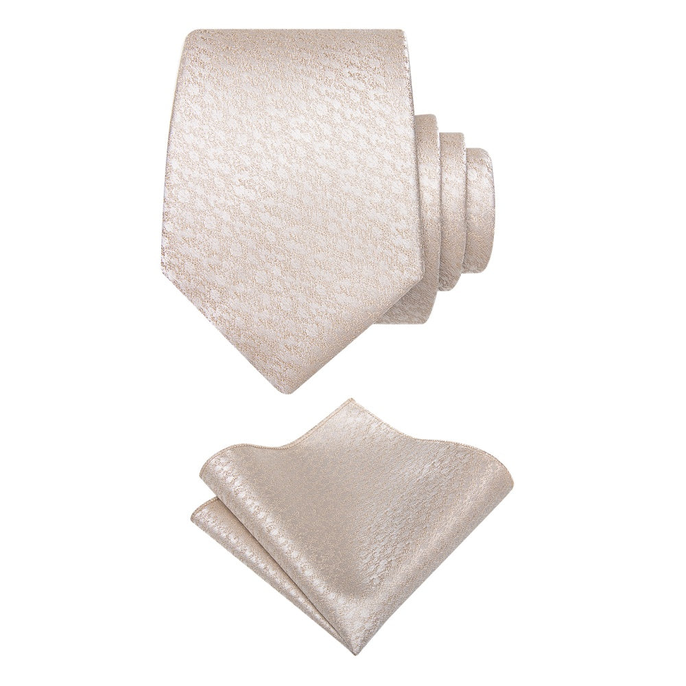 GentCrest Red Textured Tie Hanky Cufflinks Set - Image 5