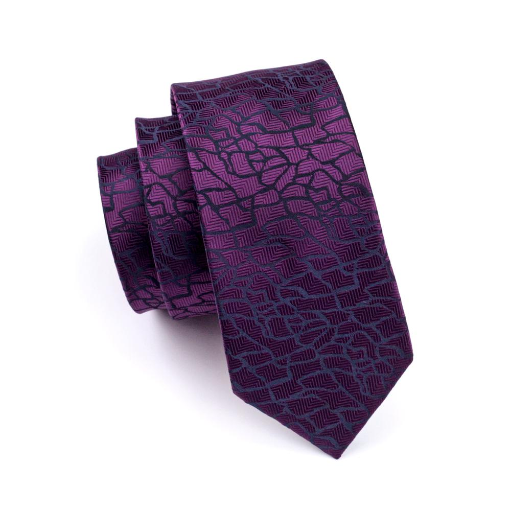 GentCrest Black Plaid Tie Hanky Cufflinks Set - Image 5