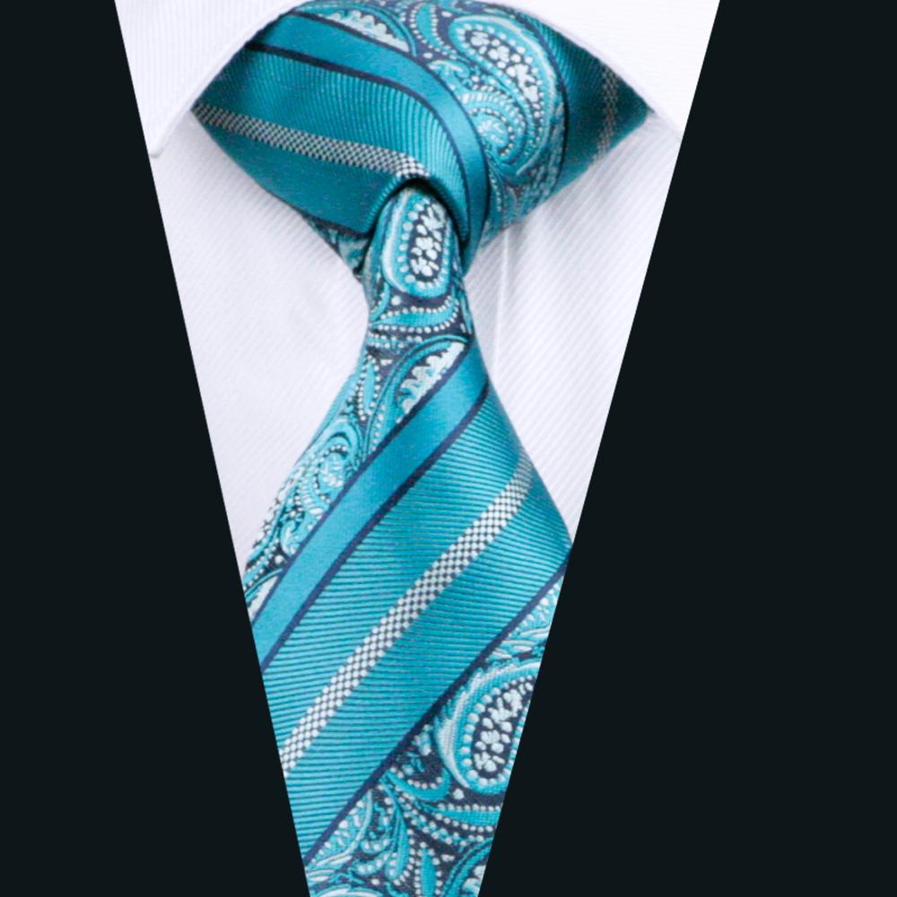 GentCrest Classic Paisley Tie Hanky Cufflinks Set - Image 2