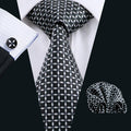 GentCrest Black Plaid Tie Sets - Image 1