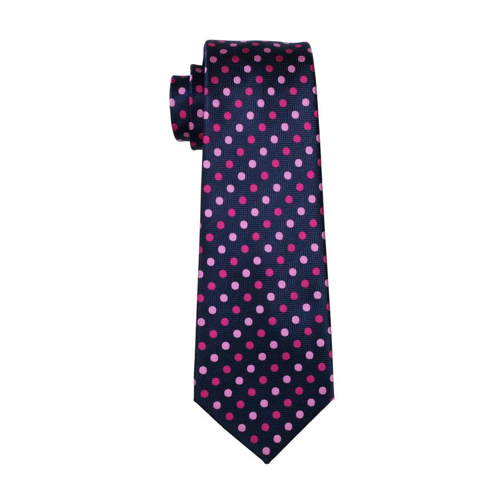 GentCrest Blue Polka Dot Tie Hanky Cufflinks Set - Image 4