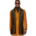 GentCrest Black Floral Scarf - Image 1