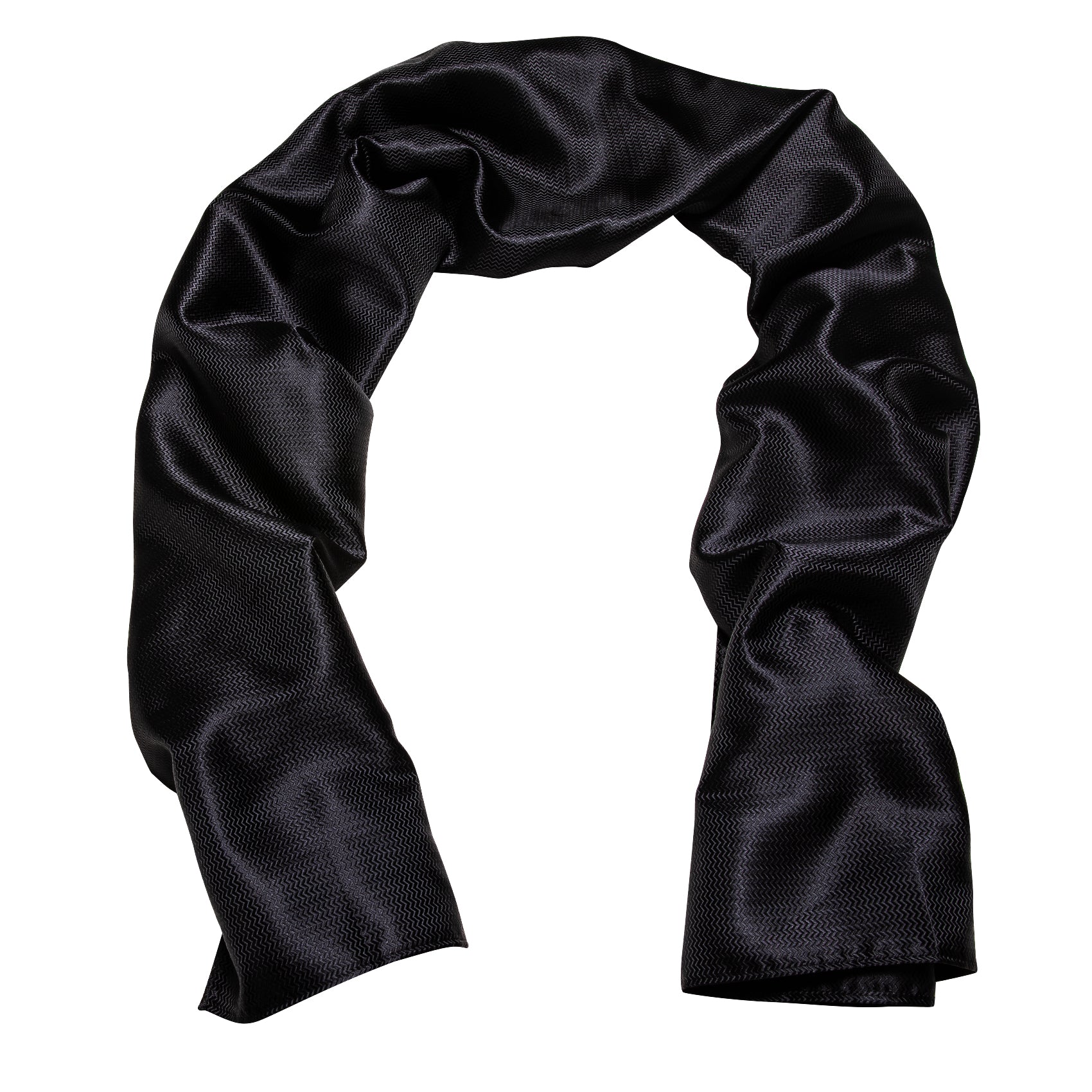 GentCrest Black Novelty Men's Scarf - Image 4