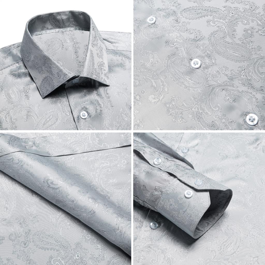 Paisley Dress Shirt - GentCrest - View 5