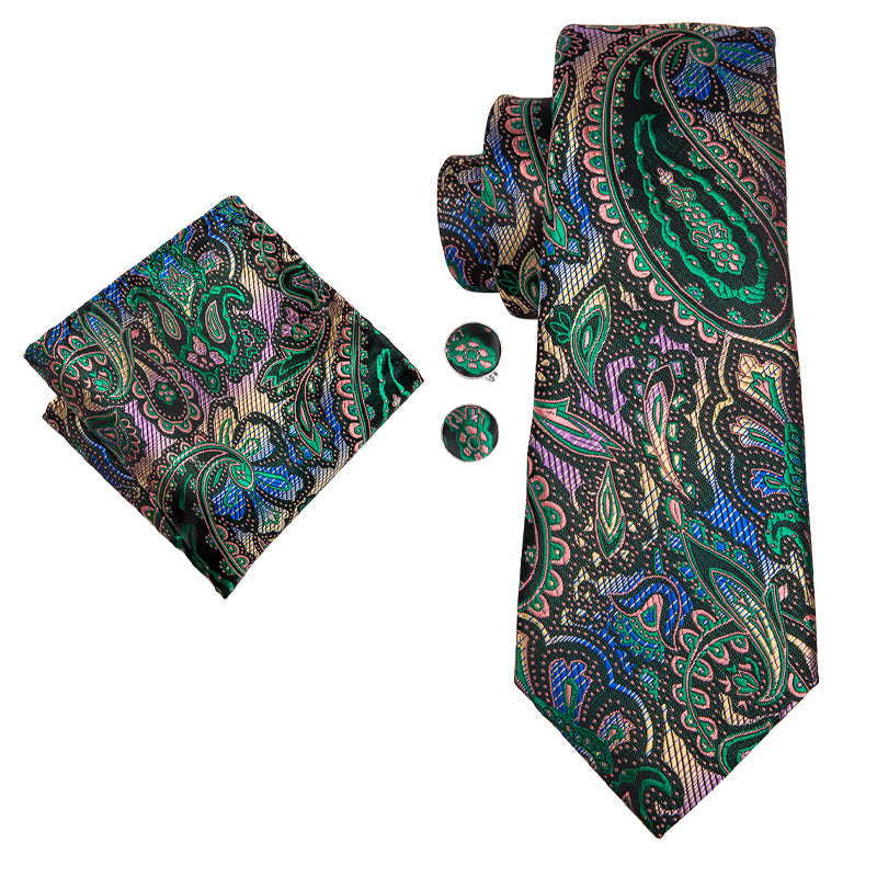 Avatar Silk Tie Set - GentCrest - View 4