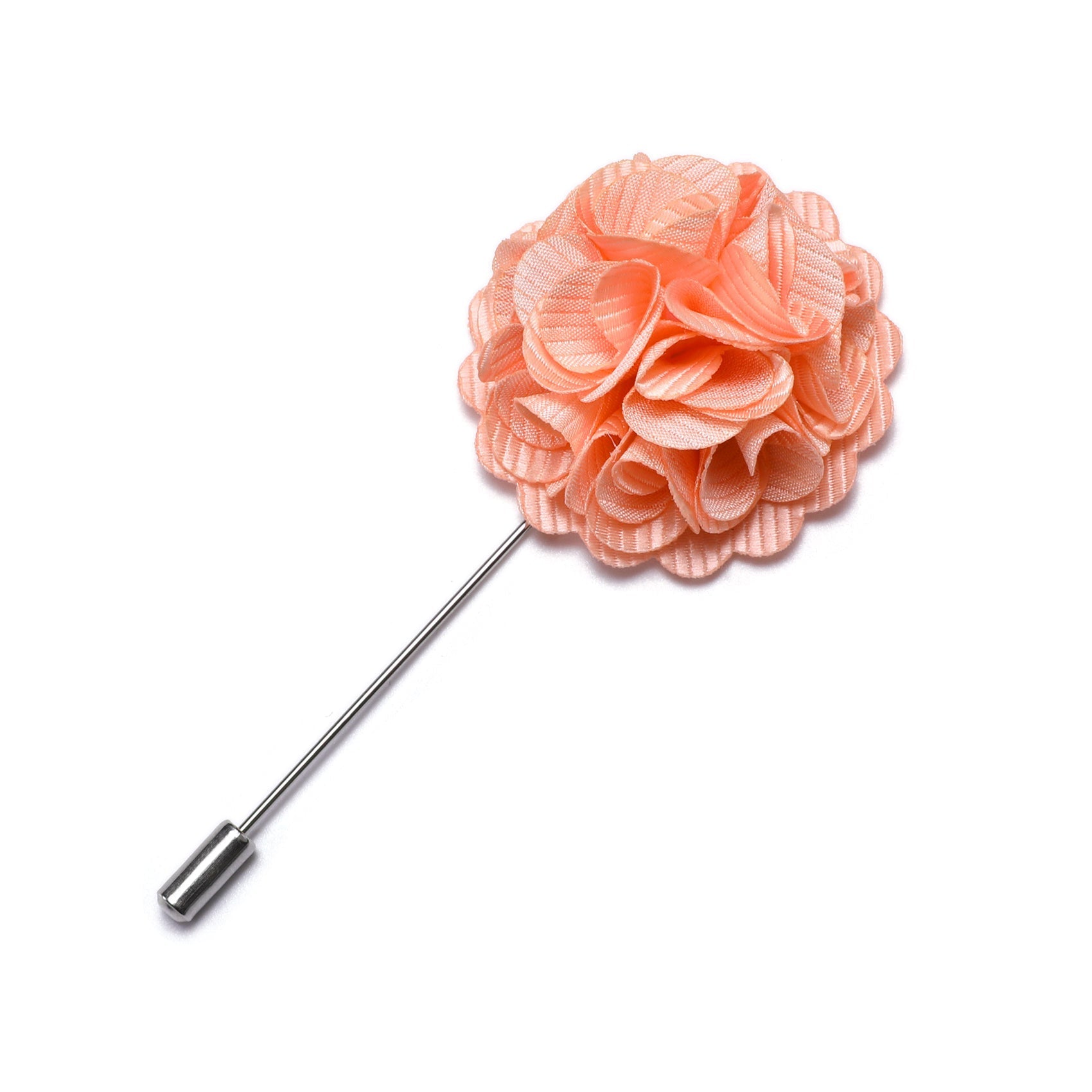 Coral Floral Lapel Pin - GentCrest