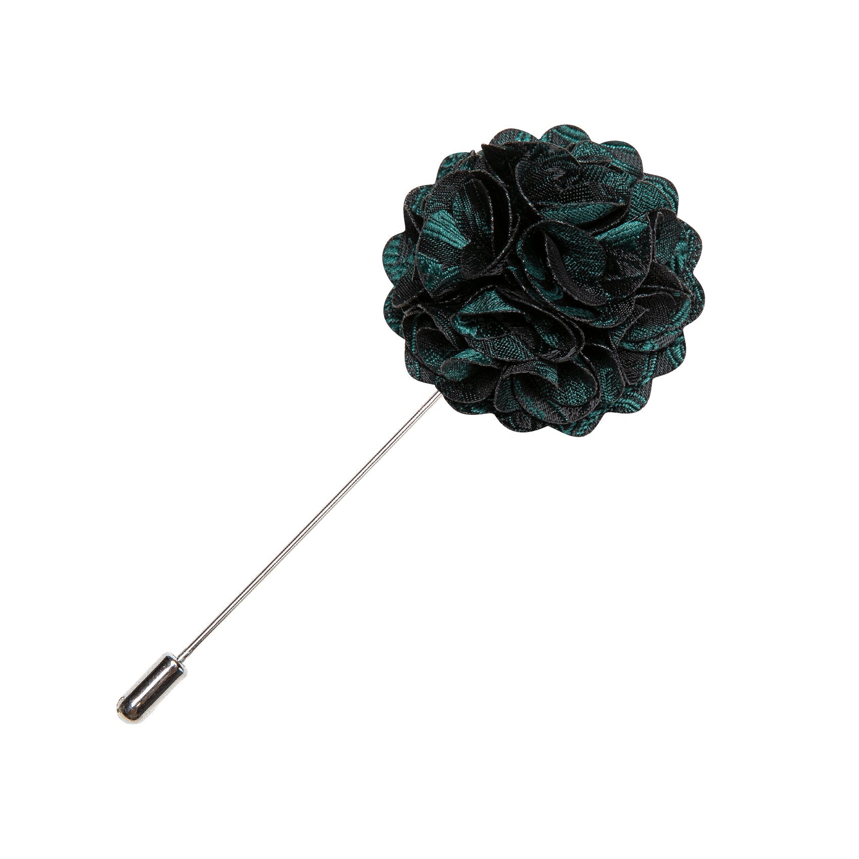 GentCrest Green Floral Lapel Pin - Image 1