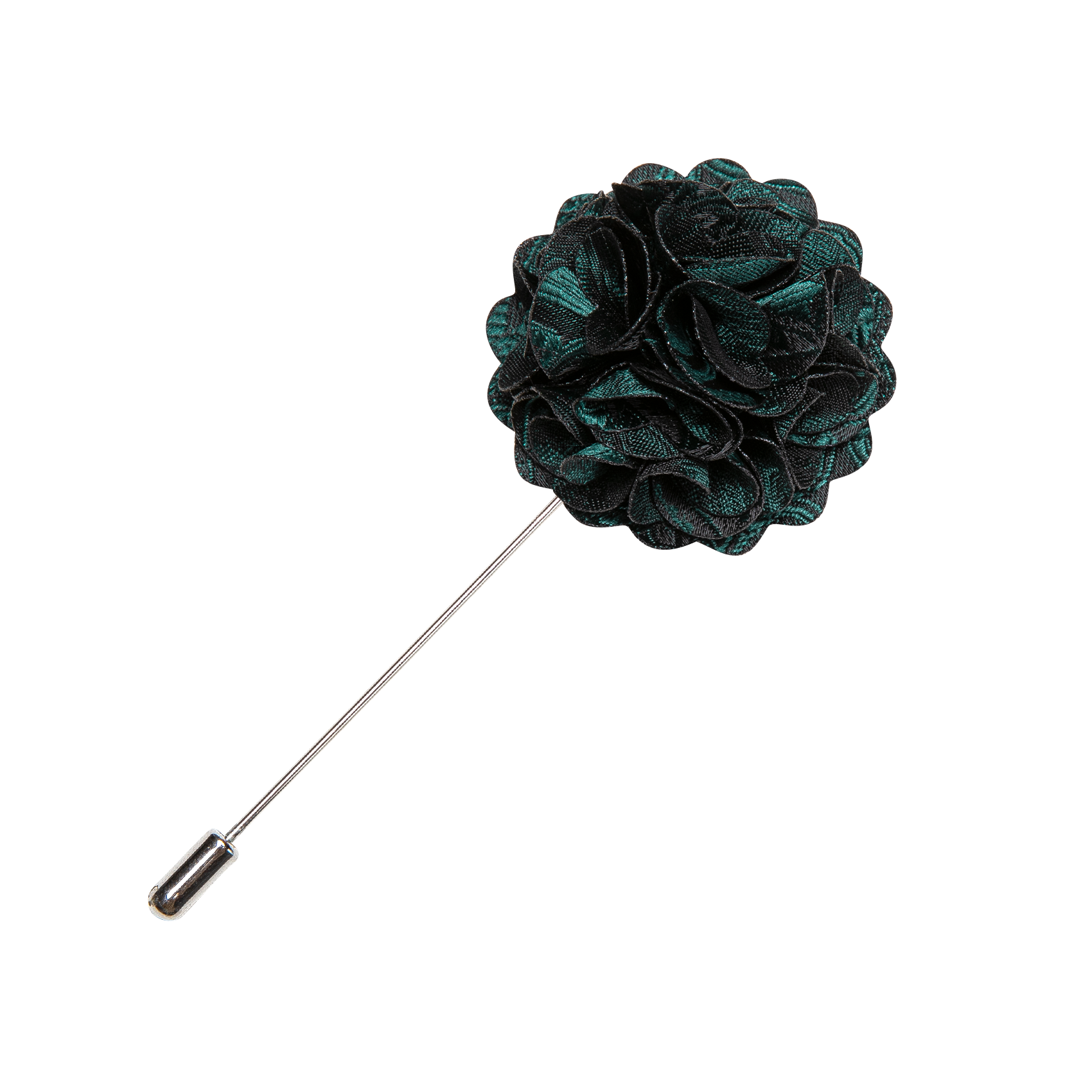 GentCrest Green Floral Lapel Pin - Image 2