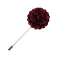 GentCrest Red Floral Lapel Pin - Image 1