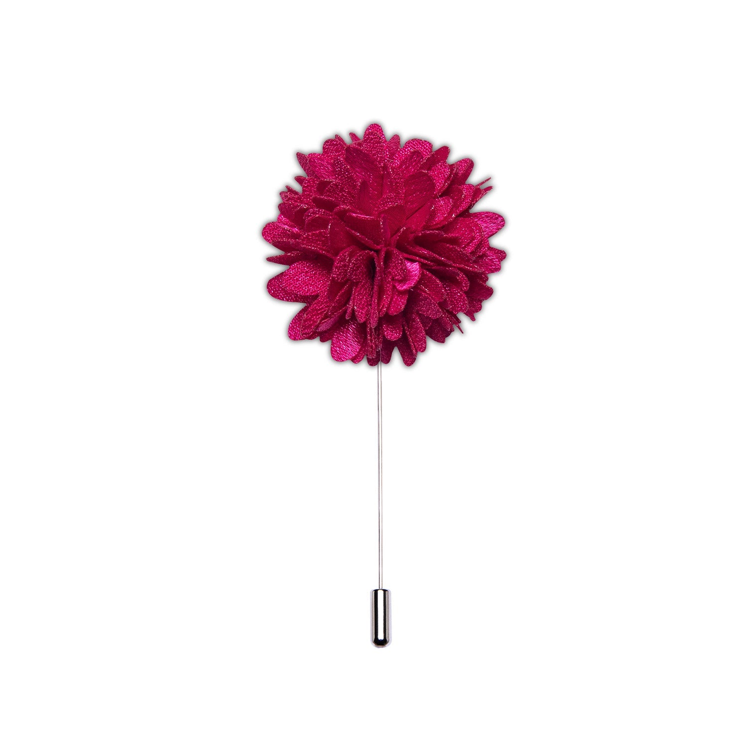 GentCrest Men's Tie Accessories Rose Pink Floral Lapel Pin Brooch Wedding