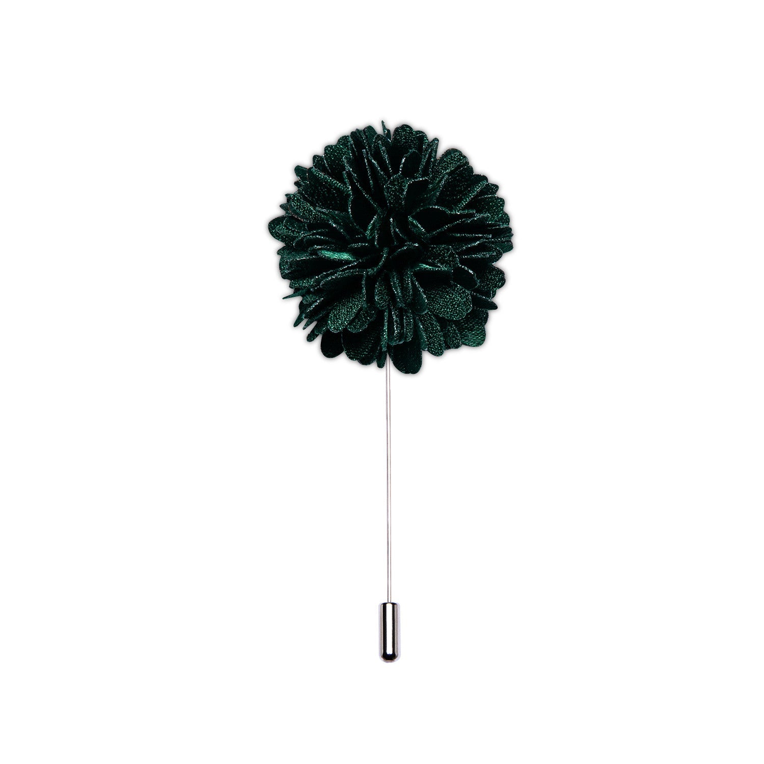 GentCrest Men's Tie Accessories Dark Green Lapel Pin Brooch