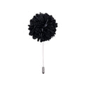 GentCrest Men's Tie Accessories Black Lapel Pin Brooch