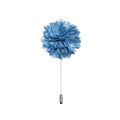 GentCrest Men's Tie Accessories Fashion Blue Lapel Pin Brooch