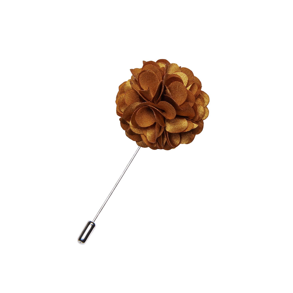 GentCrest Gold Floral Lapel Pin - Image 2