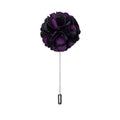 GentCrest Purple Floral Lapel Pin - Image 1