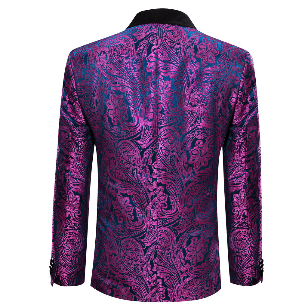 GentCrest Blue Paisley Suit - Image 3