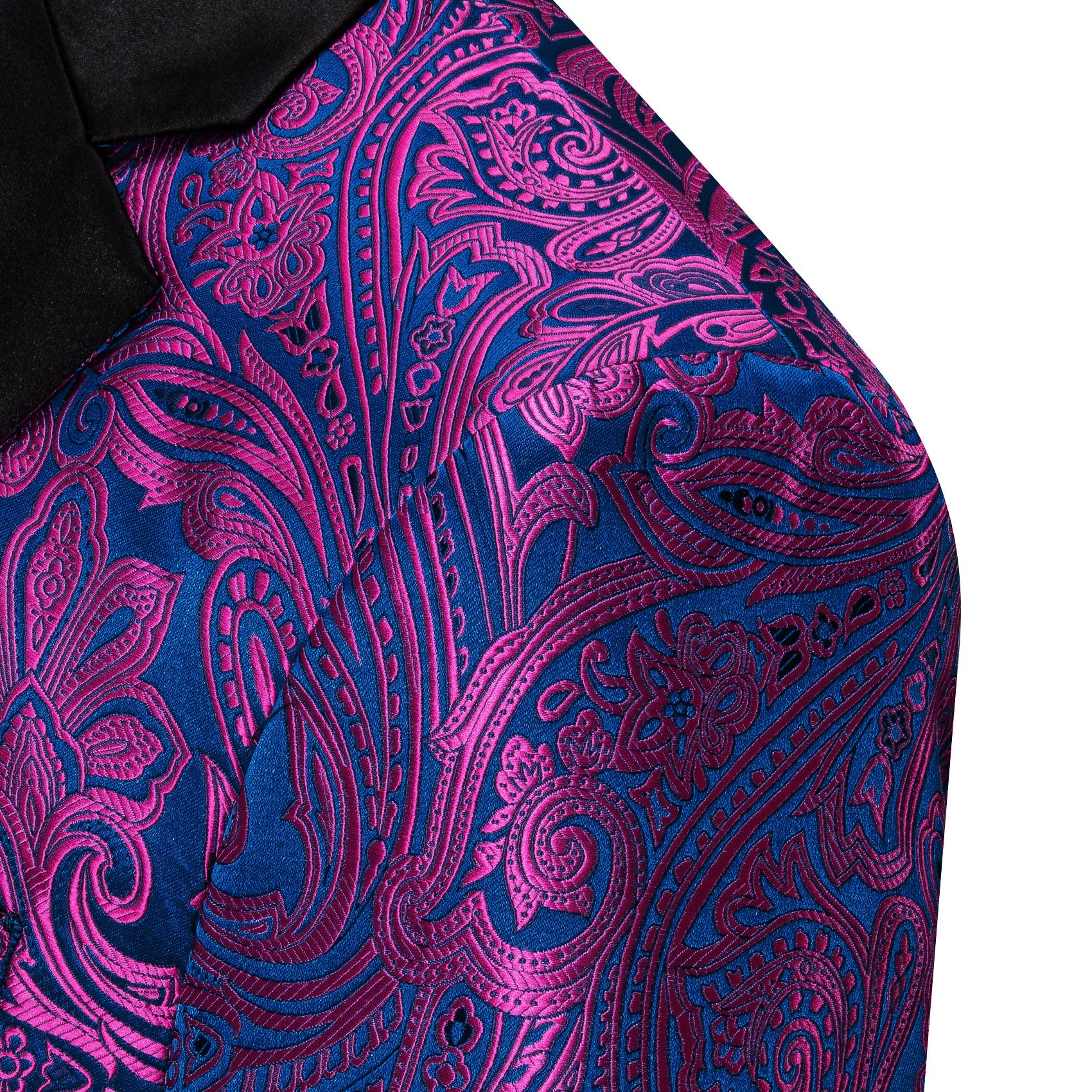 GentCrest Blue Paisley Suit - Image 5
