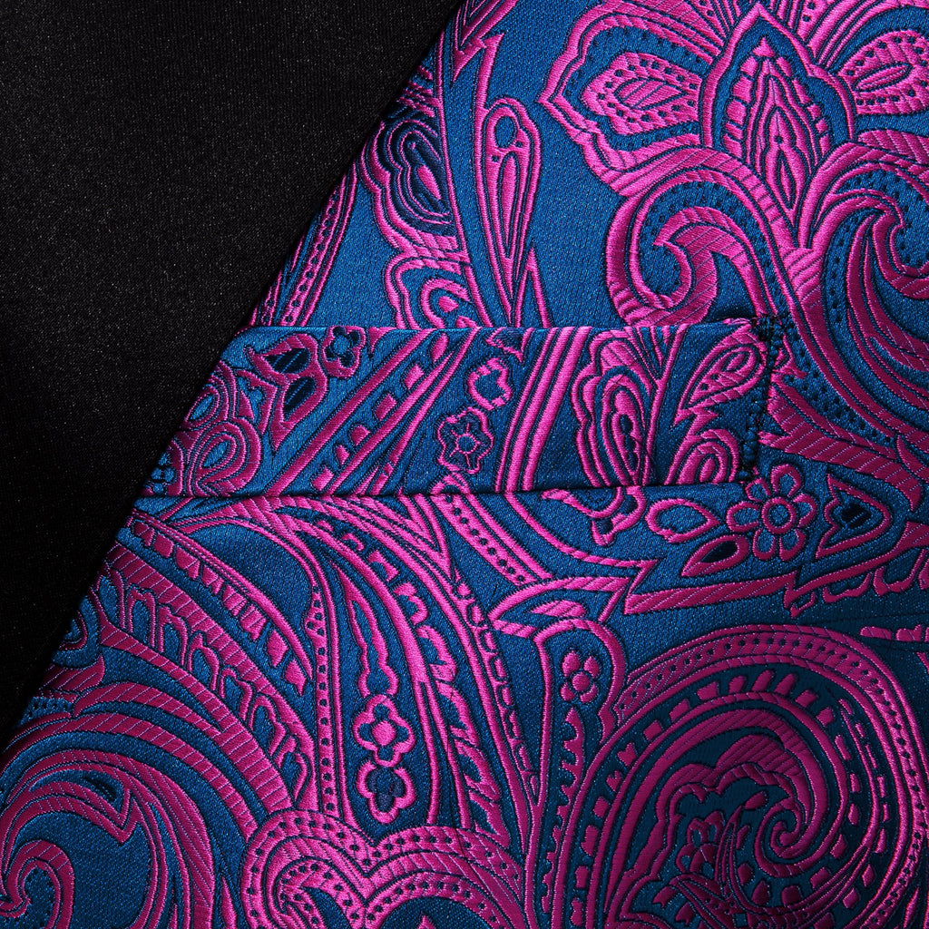 GentCrest Blue Paisley Suit - Image 6