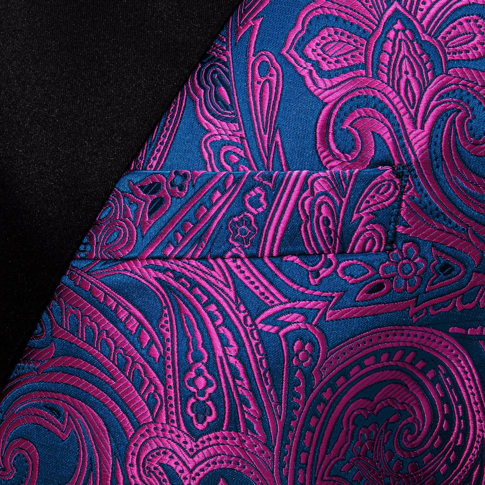 GentCrest Blue Paisley Suit - Image 6