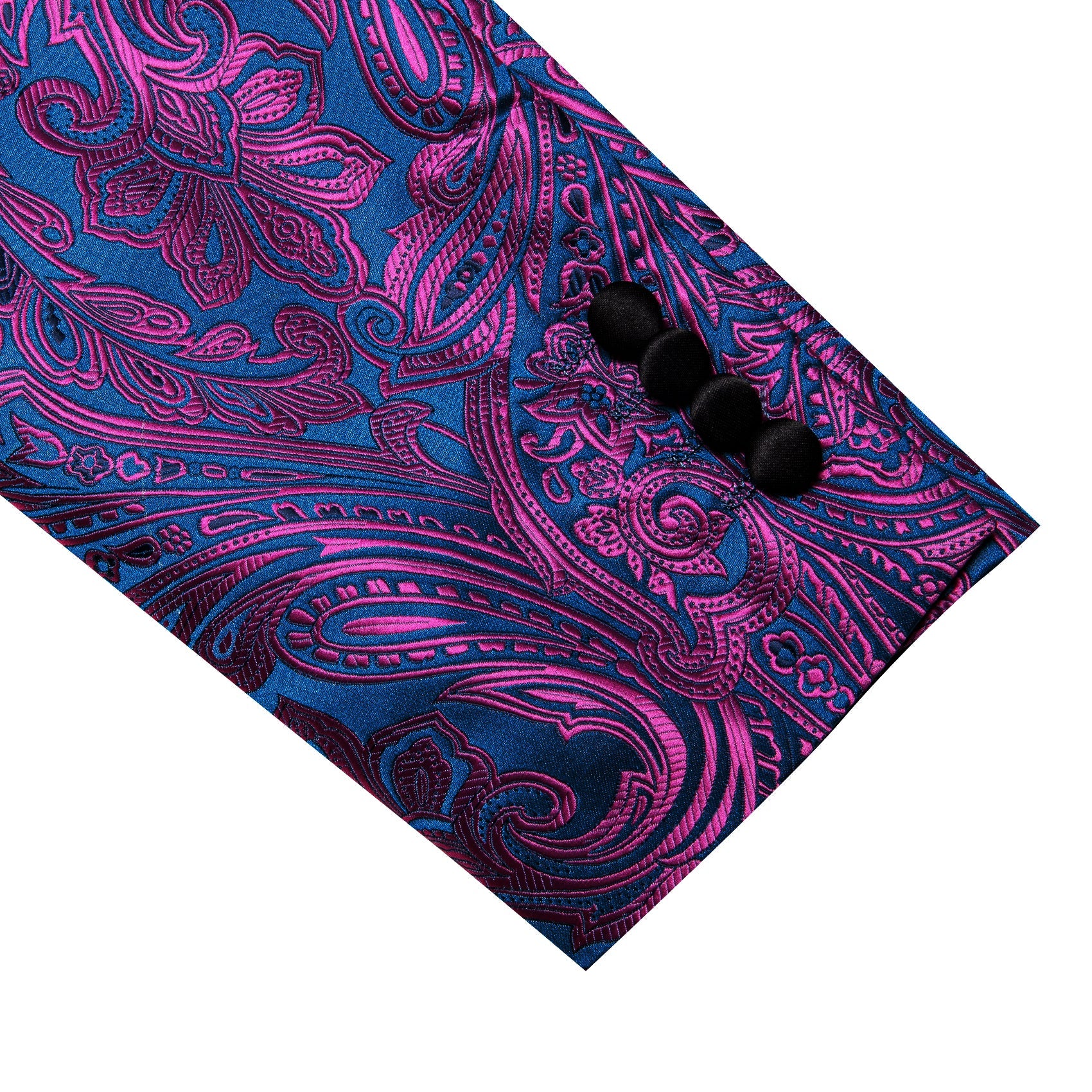 GentCrest Blue Paisley Suit - Image 9