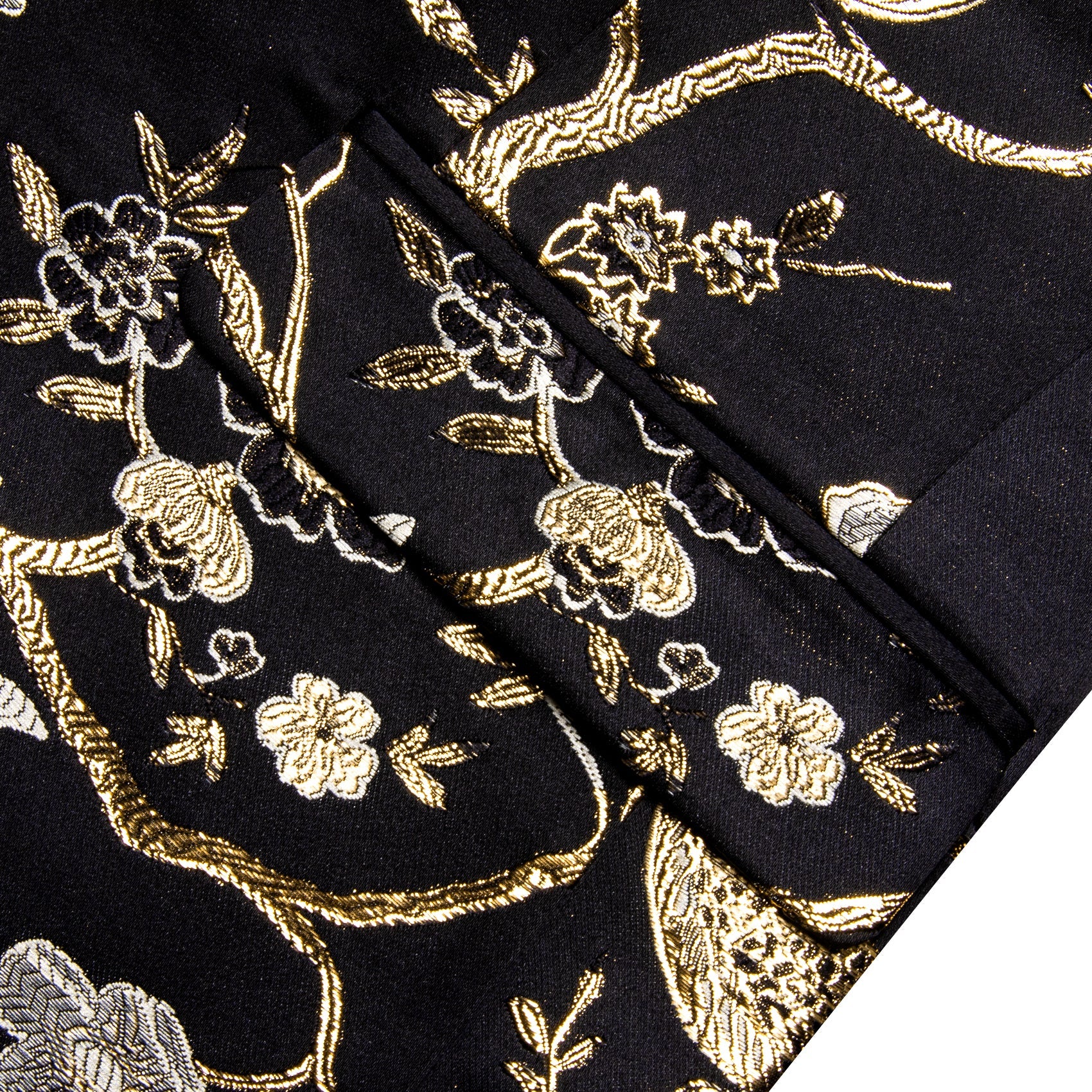 GentCrest Black Floral Suit - Image 4