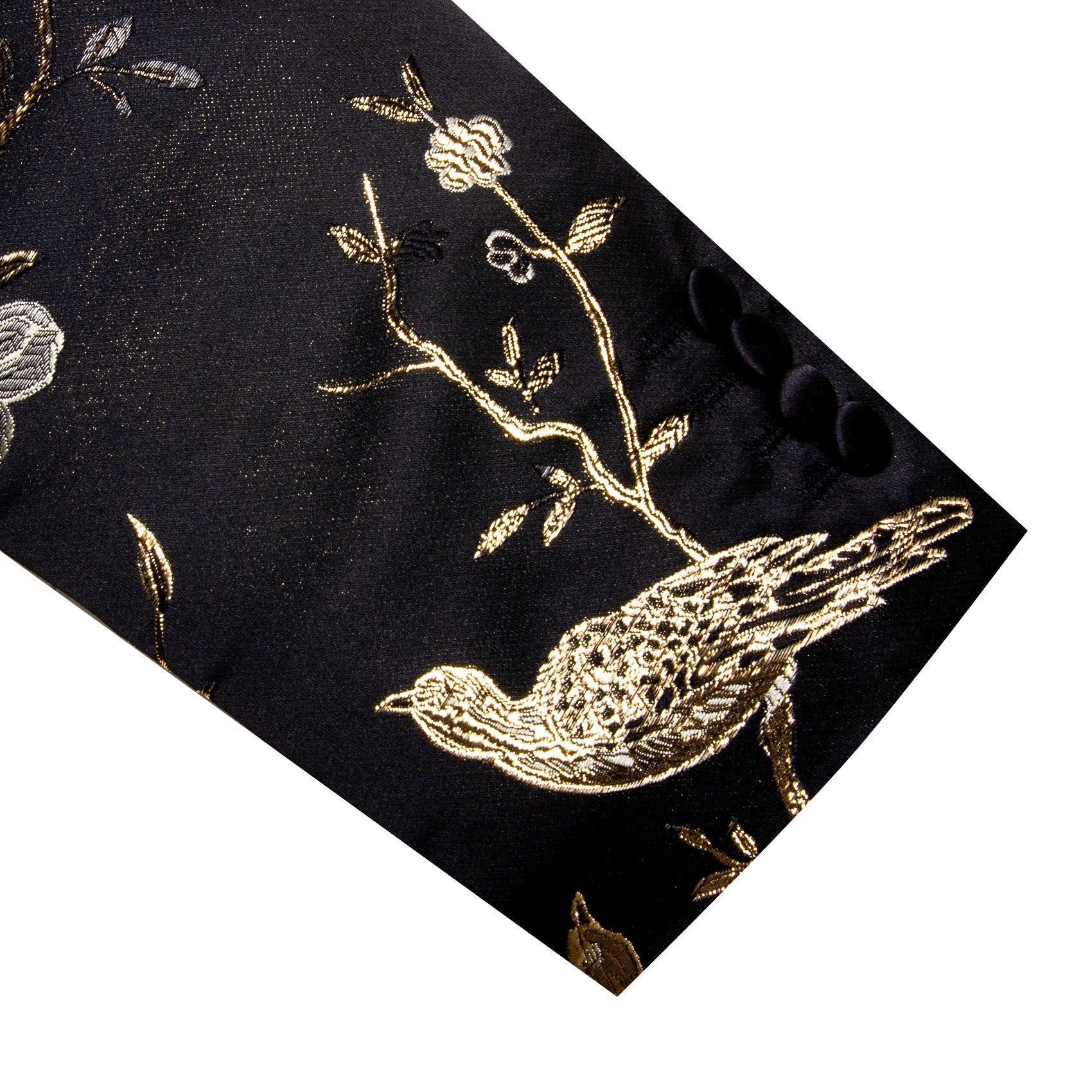 GentCrest Black Floral Suit - Image 9