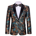 GentCrest Blue Floral Suit - Image 1