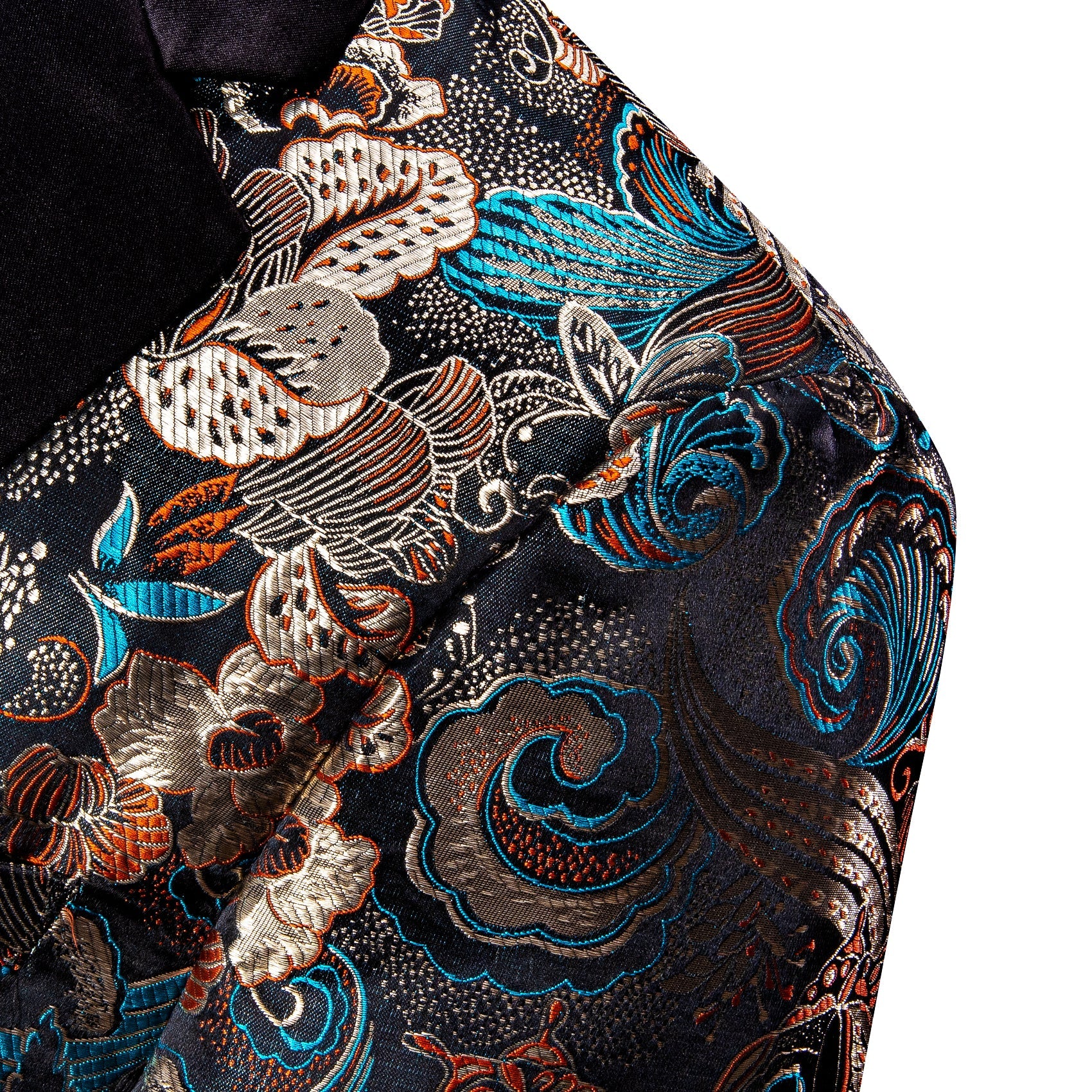 GentCrest Blue Floral Suit - Image 5
