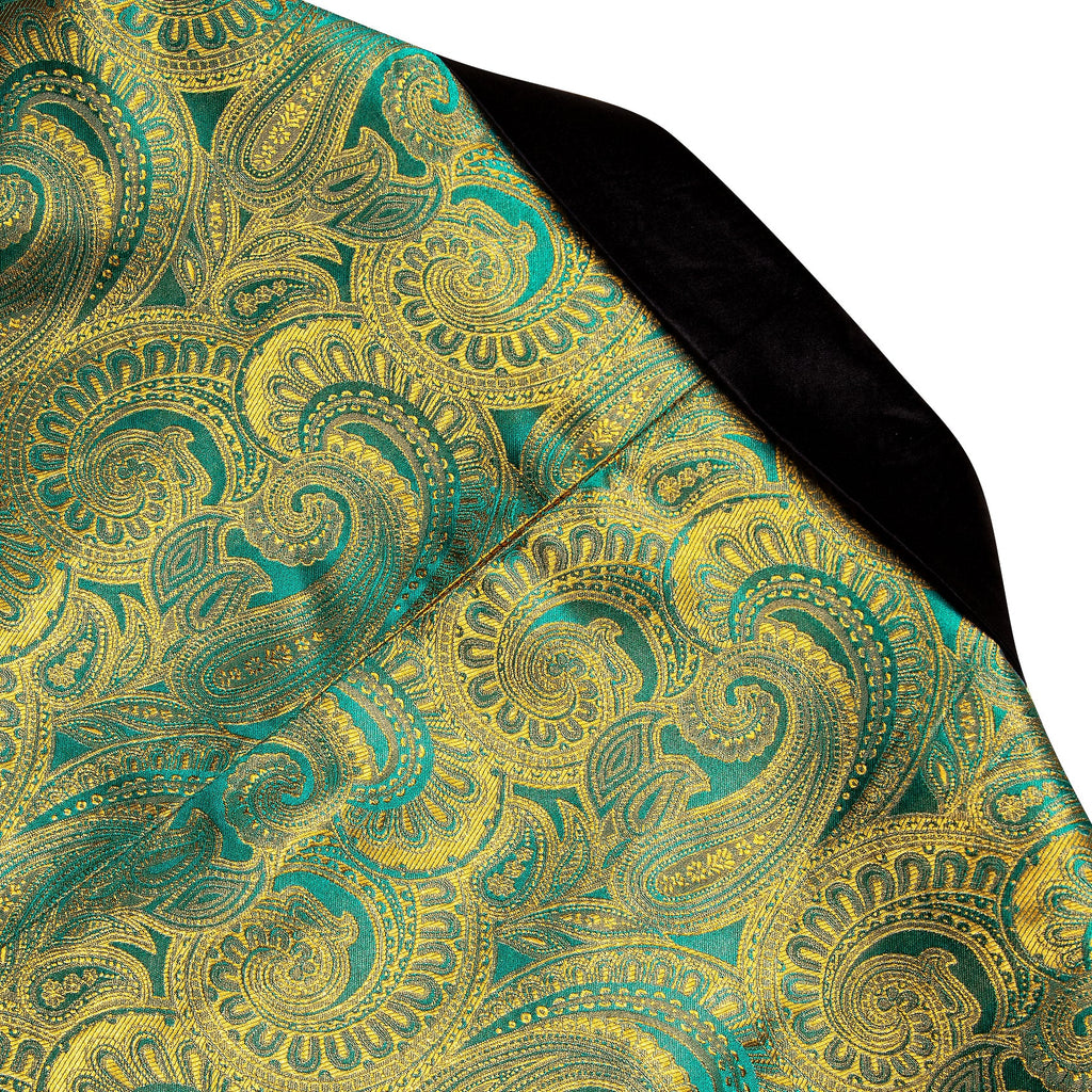 GentCrest Green Paisley Suit - Image 8