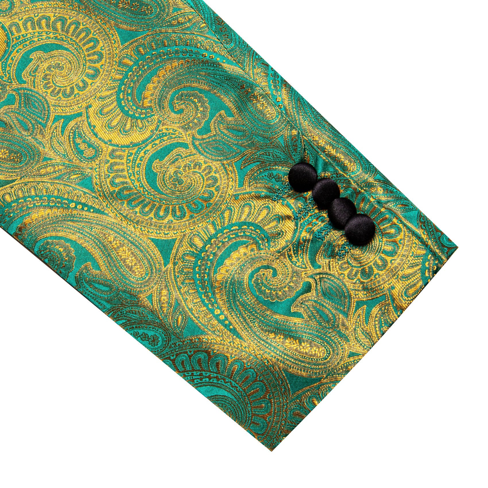 GentCrest Green Paisley Suit - Image 9
