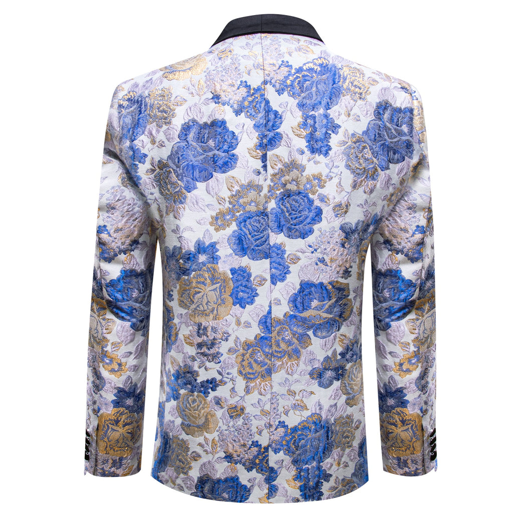 GentCrest Blue Floral Suit - Image 3