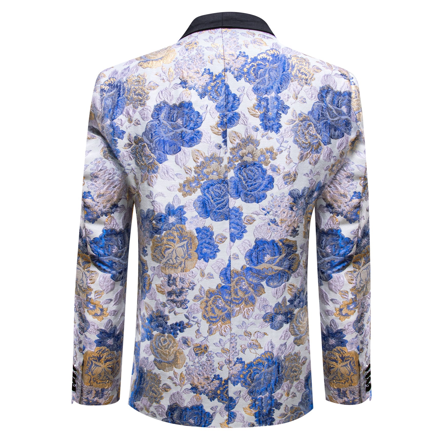 GentCrest Blue Floral Suit - Image 3