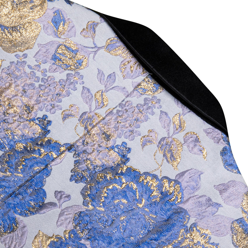 GentCrest Blue Floral Suit - Image 4