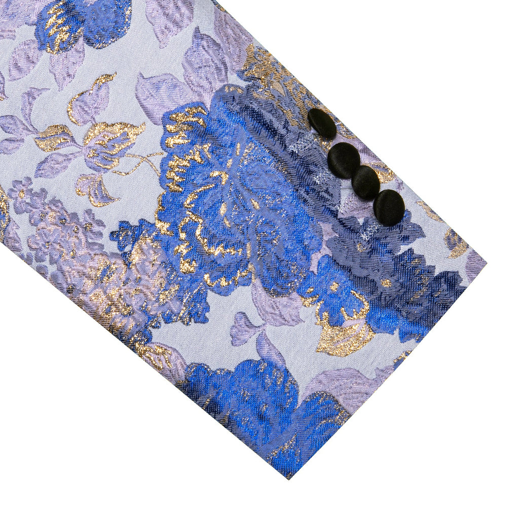 GentCrest Blue Floral Suit - Image 5