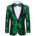 GentCrest Green Floral Suit - Image 1