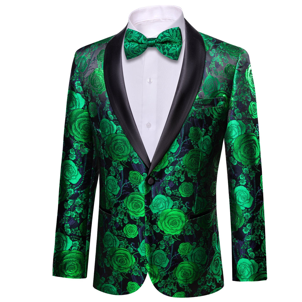 GentCrest Green Floral Suit - Image 3
