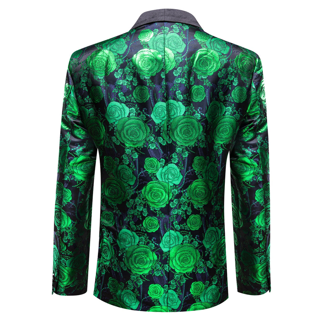 GentCrest Green Floral Suit - Image 5
