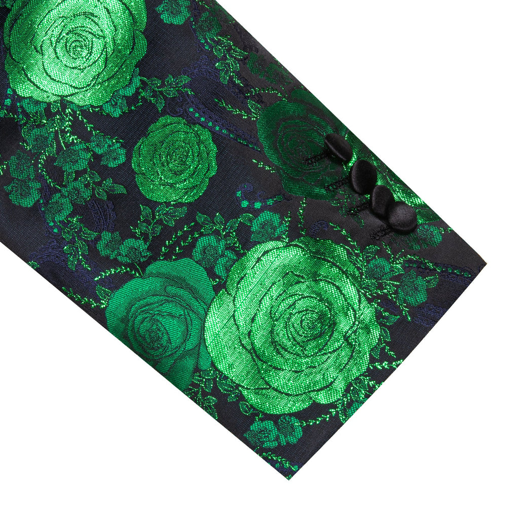 GentCrest Green Floral Suit - Image 9