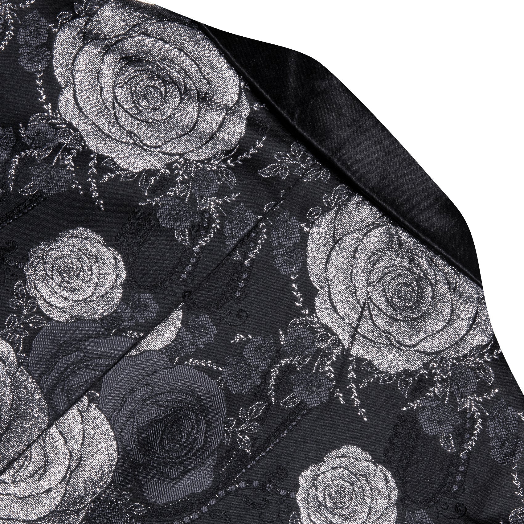 GentCrest Black Floral Suit - Image 8