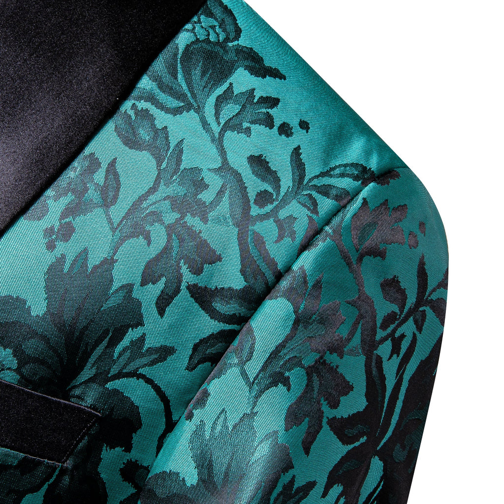 GentCrest Black Floral Suit - Image 2