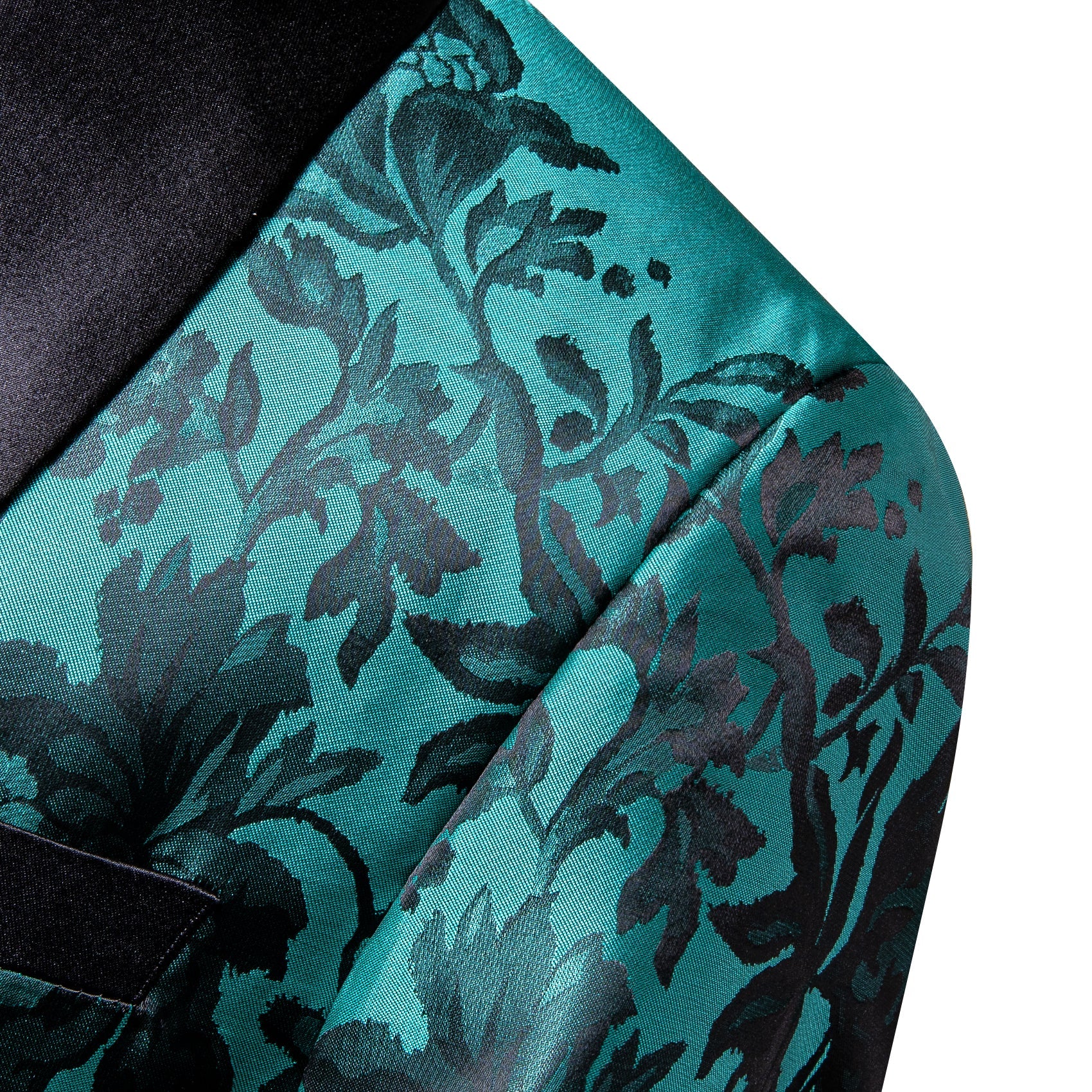 GentCrest Black Floral Suit - Image 2