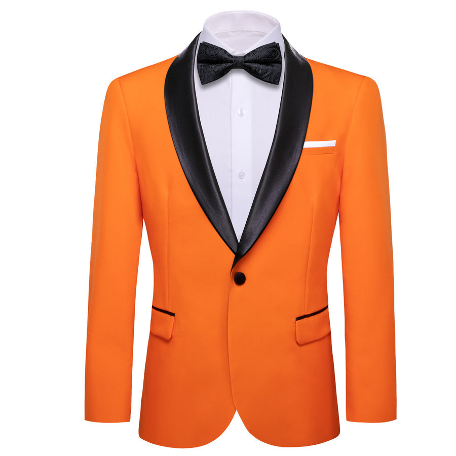 GentCrest Orange Solid Tuxedo - Image 1
