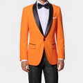 GentCrest Orange Solid Suit - Image 1