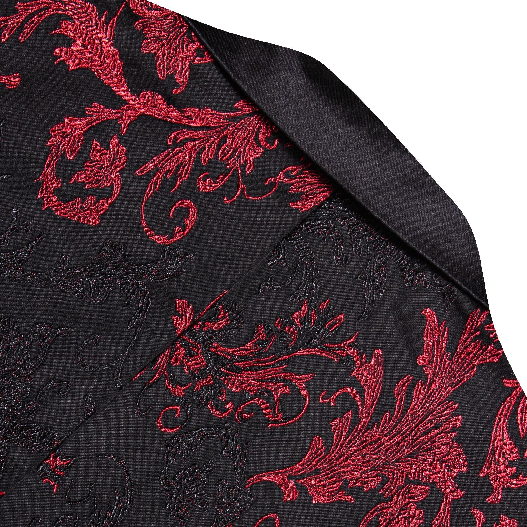 GentCrest Black Floral Suit - Image 4