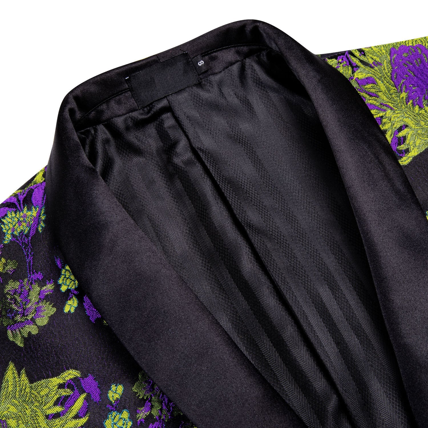 GentCrest Black Floral Suit - Image 2