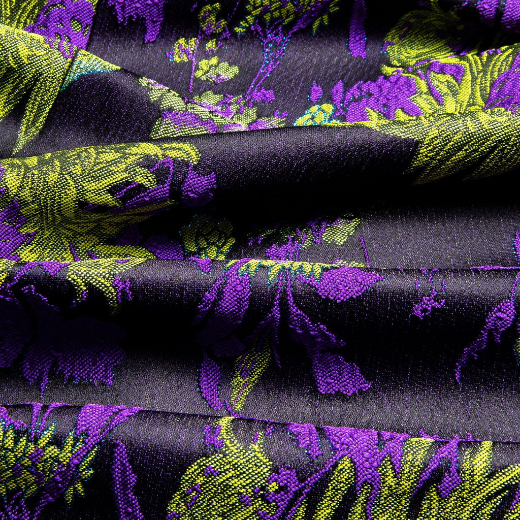 GentCrest Black Floral Suit - Image 5