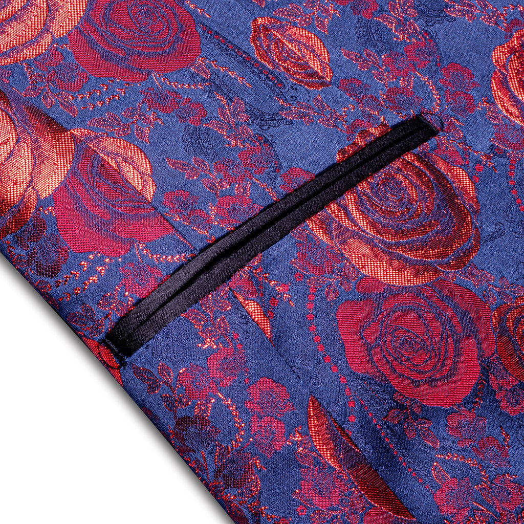 GentCrest Blue Floral Suit - Image 4