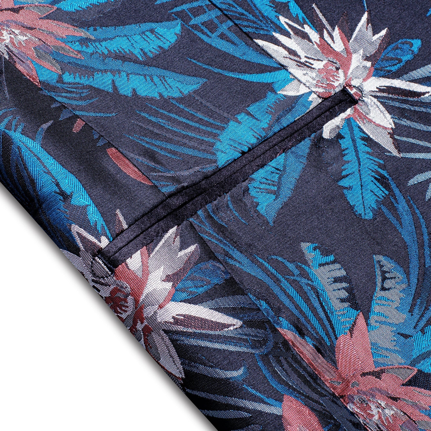 GentCrest Black Floral Suit - Image 4